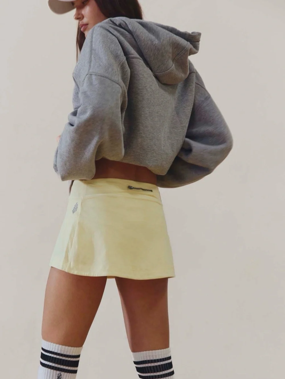 NWT Free People FP Movement Women's Hot Shot Mini Skort SZ XL